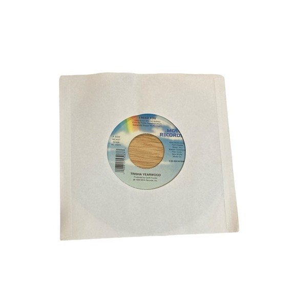 Trisha Yearwood 45 7" Vinyl Record Hello I'm Gone I need You 1996 MCA - Picture 2 of 4